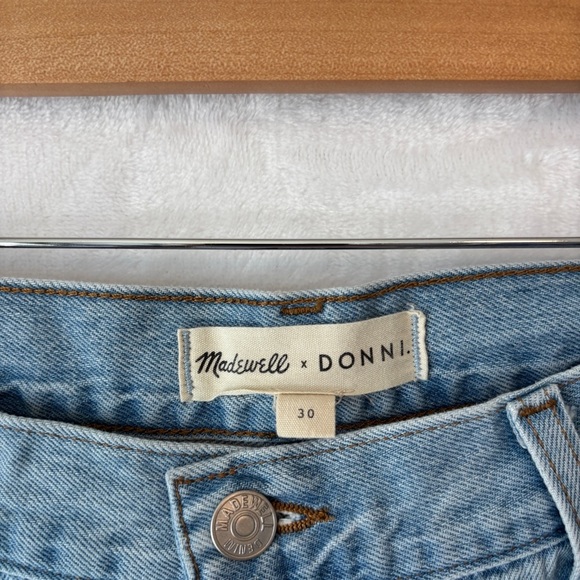 Madewell x Donni womens Low-Rise Loose Jeans in Mathison Wash size 30 NJ167 - Picture 4 of 12